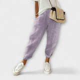 Sanne - Pantalon côtelé confortable
