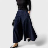 Antonia – Pantalon femme à jambes larges