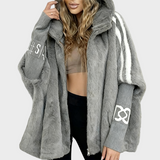 Karolína – Manteau Confortable avec Capuche