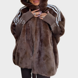 Karolína – Manteau Confortable avec Capuche