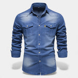 Štěpán – Chemise en jean au style intemporel